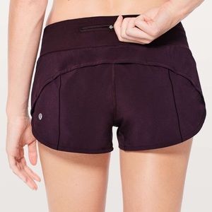 Lulu lemon speed up shorts